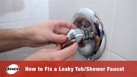 how to fix leaking shower faucet|How to Repair a Leaky Shower Faucet